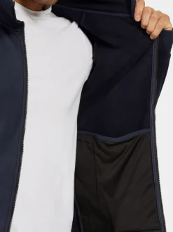 Outlet Didriksons Acke Full-Zip Dark Night Blue