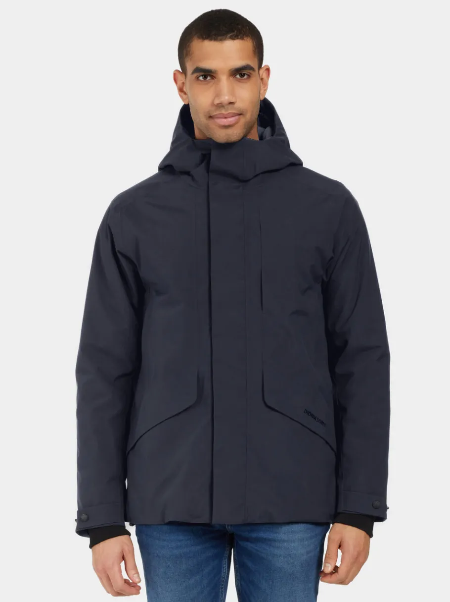 New Didriksons Adam Jacket Dark Night Blue