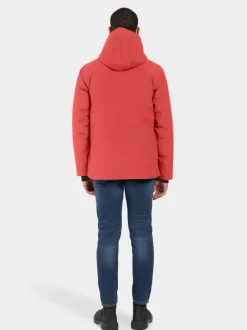 Discount Didriksons Adam Jacket Ochre Red