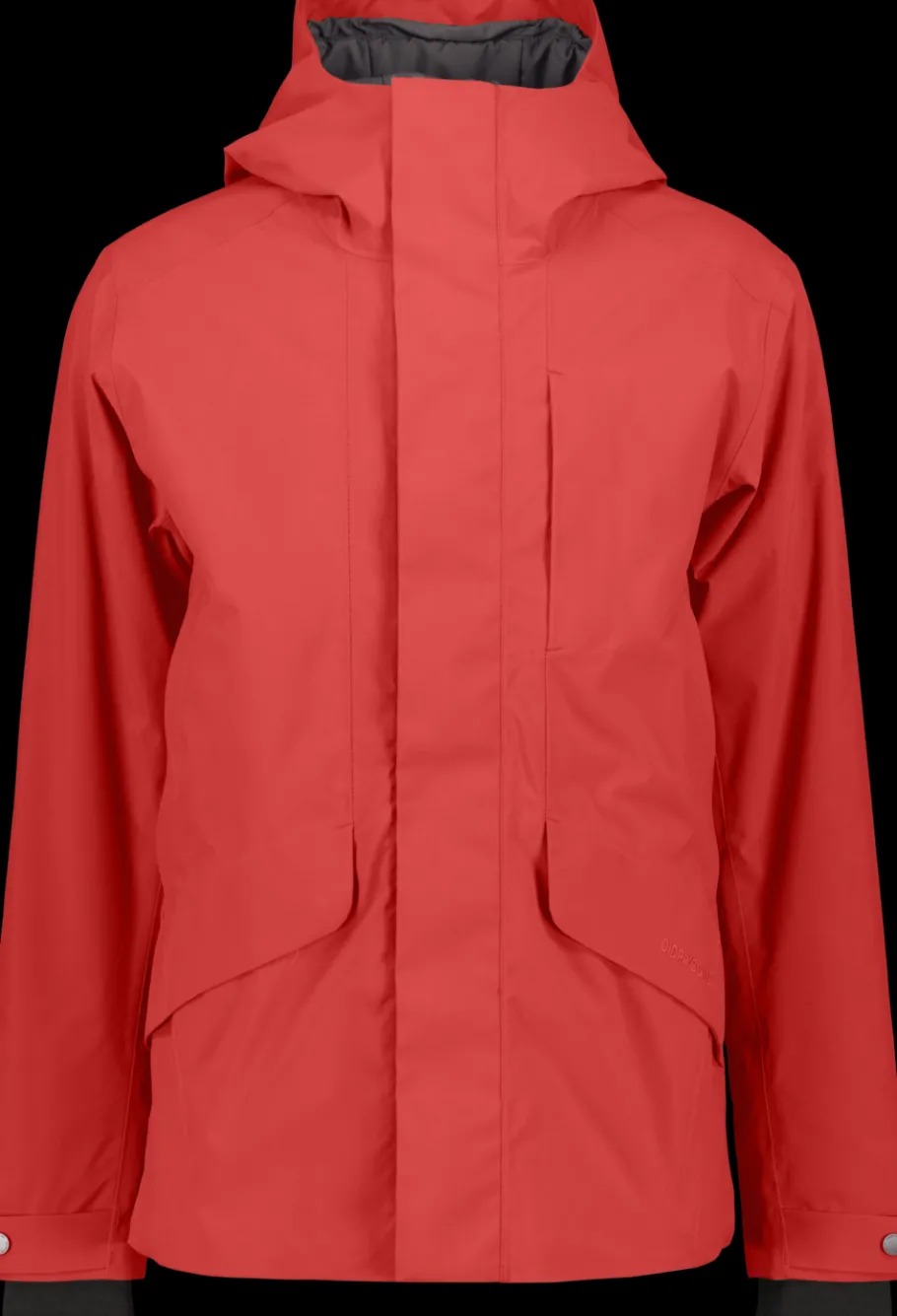 Discount Didriksons Adam Jacket Ochre Red