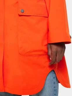Discount Didriksons Adria Parka Tangerine Red