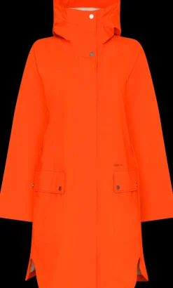 Discount Didriksons Adria Parka Tangerine Red