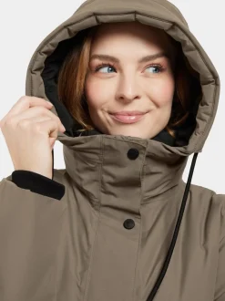 Outlet Didriksons Aiko Parka Walnut