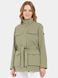 Hot Didriksons Aimee Jacket Mistel Green