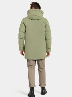 Clearance Didriksons Akilles Parka Wild Forest Green