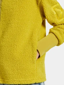 Online Didriksons Alexa Full-Zip Yellow Bloom