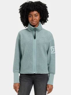 Online Didriksons Alexa Full-Zip Factory Blue