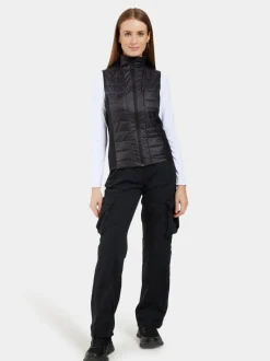 Clearance Didriksons Anja Womans Vest Black