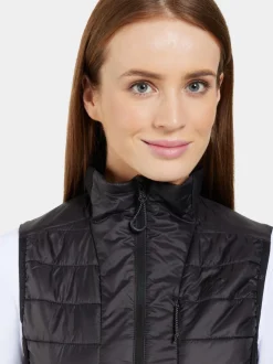 Clearance Didriksons Anja Womans Vest Black
