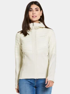 New Didriksons Annema Full-Zip Shell White