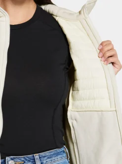 New Didriksons Annema Full-Zip Shell White