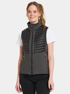 Online Didriksons Annema Vest Coal black