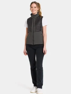 Online Didriksons Annema Vest Coal black