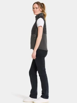Online Didriksons Annema Vest Coal black