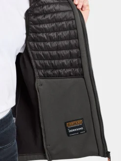 Online Didriksons Annema Vest Coal black