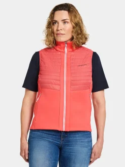 New Didriksons Annema Vest Soft Rose