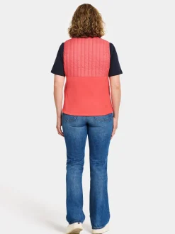 New Didriksons Annema Vest Soft Rose