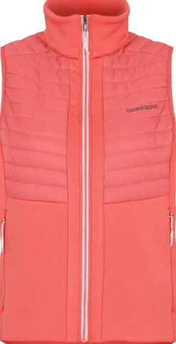 New Didriksons Annema Vest Soft Rose