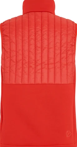 Discount Didriksons Annema Vest Lava Red