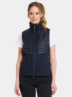 Best Didriksons Annema Vest Dark Night Blue