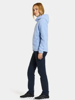 Clearance Didriksons Anniken Full-Zip Sea Blue