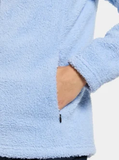 Clearance Didriksons Anniken Full-Zip Sea Blue
