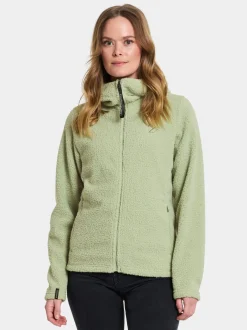Sale Didriksons Anniken Full-Zip Soft Green
