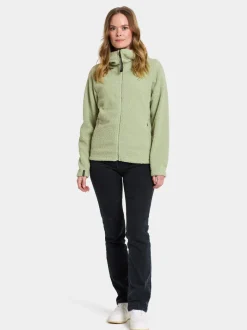 Sale Didriksons Anniken Full-Zip Soft Green