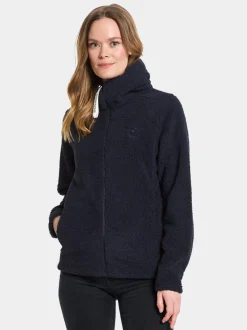 Hot Didriksons Anniken Full-Zip Dark Night Blue