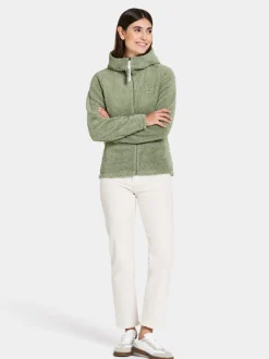 New Didriksons Anniken Full-Zip Light Moss
