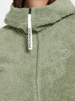 New Didriksons Anniken Full-Zip Light Moss