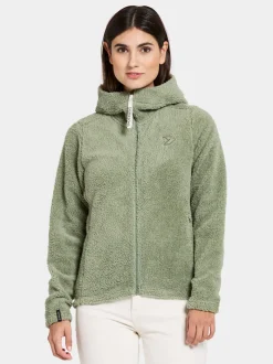 New Didriksons Anniken Full-Zip Light Moss
