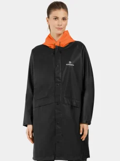 New Didriksons Avon Unisex Parka Galon® Black/Flame