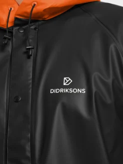 New Didriksons Avon Unisex Parka Galon® Black/Flame