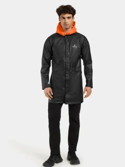 New Didriksons Avon Unisex Parka Galon® Black/Flame