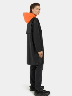 New Didriksons Avon Unisex Parka Galon® Black/Flame
