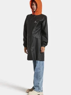 Online Didriksons Avon Unisex Printed Parka Galon® Black/Flame