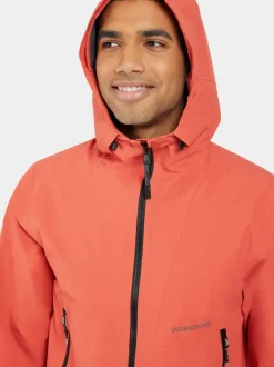 New Didriksons Basil Jacket Brique red
