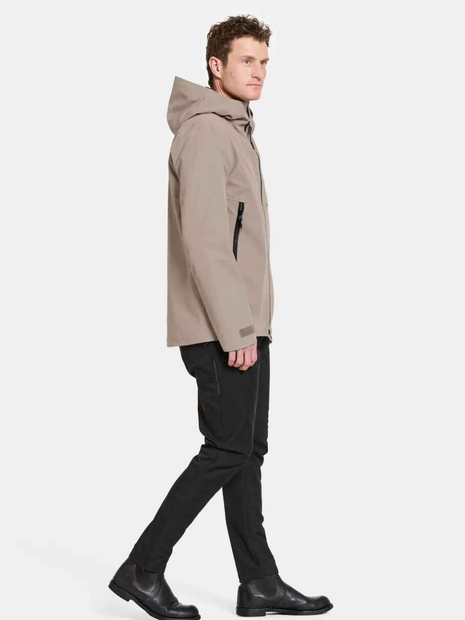 New Didriksons Basil Jacket Ash Brown