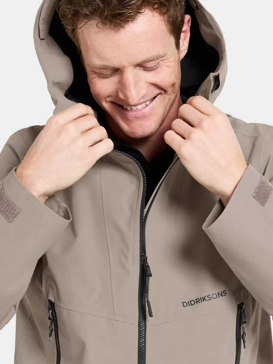 New Didriksons Basil Jacket Ash Brown