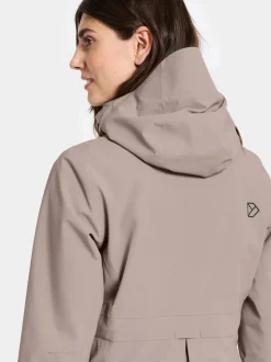 Clearance Didriksons Bea Parka Ash Brown