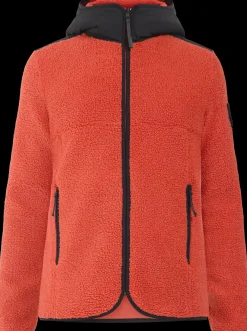 Clearance Didriksons Benno Full-Zip Ochre Red