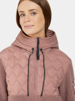 Discount Didriksons Bibi Full-Zip Faded Wine