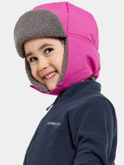 Didriksons Biggles Kids' Cap Classics Plastic Pink