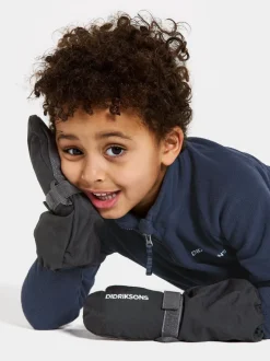 Online Didriksons Biggles Kids' Mittens Black