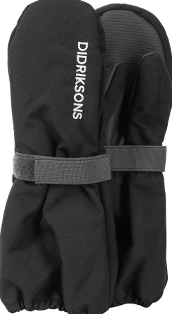 Online Didriksons Biggles Kids' Mittens Black