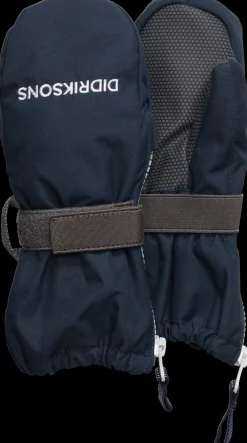 Discount Didriksons Biggles Kids' Zip Mittens Navy