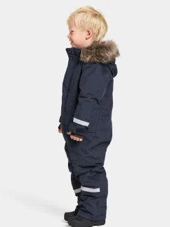 New Didriksons Björnen Kid's Coverall Navy