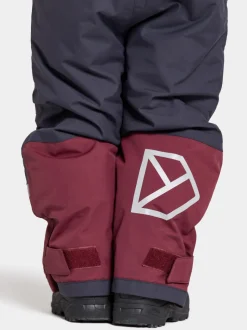 New Didriksons Björnen Kid's Coverall Rusty Wine