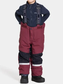 Best Didriksons Björnen Kids Pants Rusty Wine